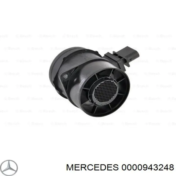 Medidor de flujo de aire Mercedes 0000943248 precio, desde 48,21 EUR