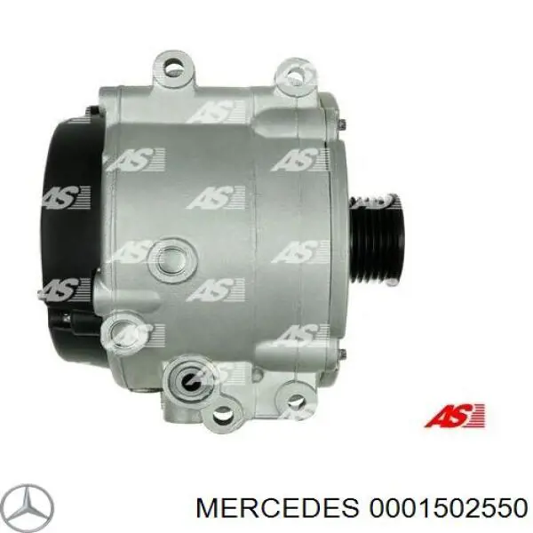0001502550 Mercedes alternador