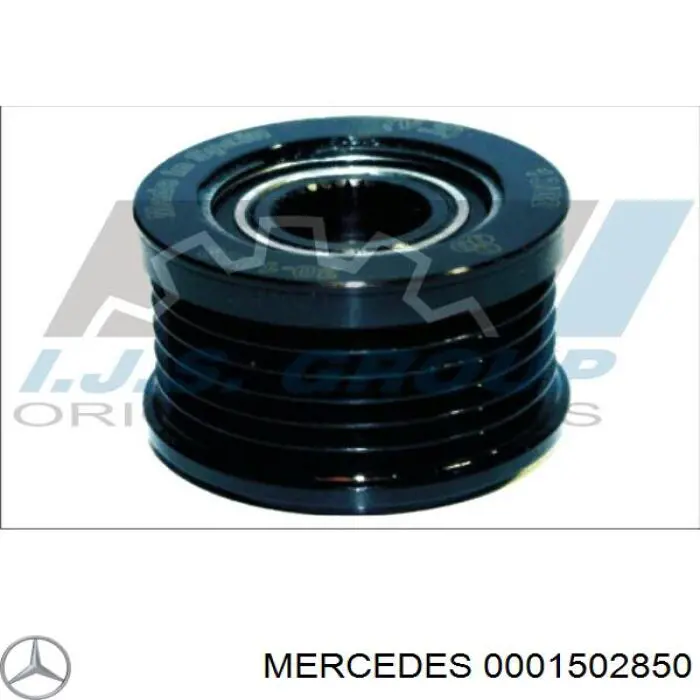 0001502850 Mercedes Alternador de coche
