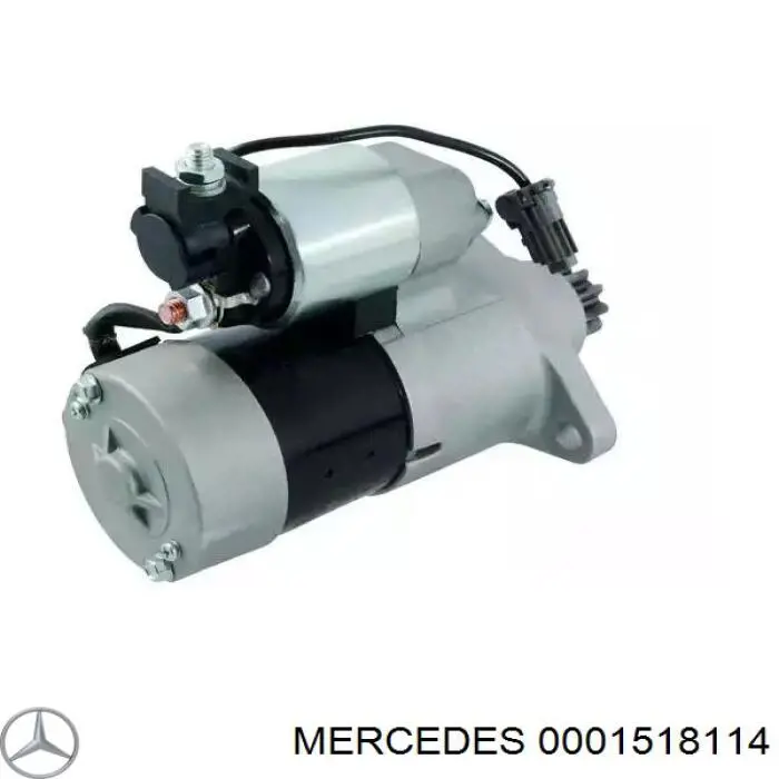 0001518114 Mercedes escobilla de carbón, arrancador