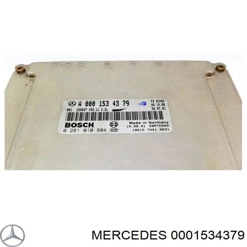 A000153437980 Mercedes módulo de control del motor (ecu)