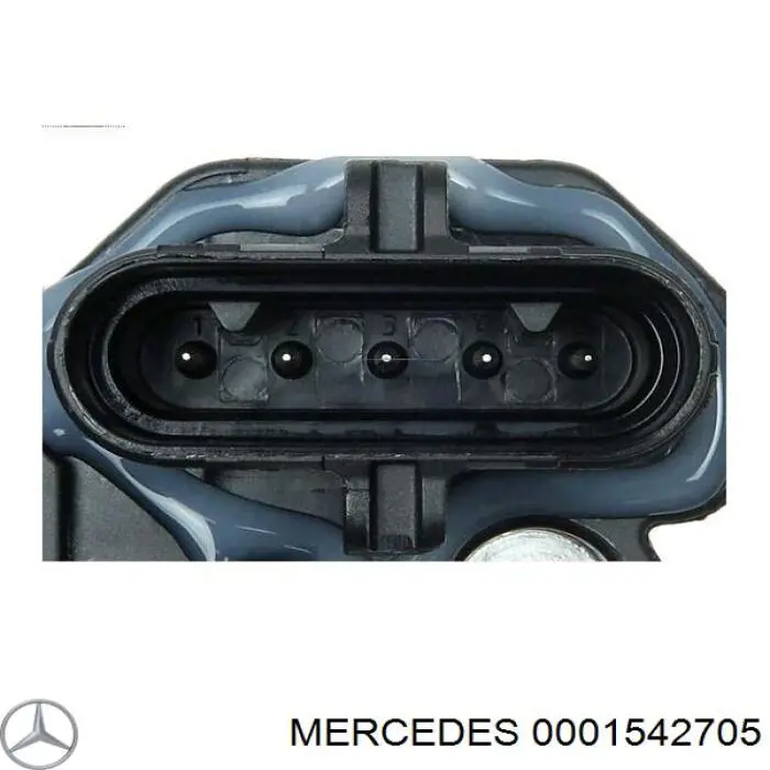 000 154 27 05 Mercedes regulador de rele del generador (rele de carga)