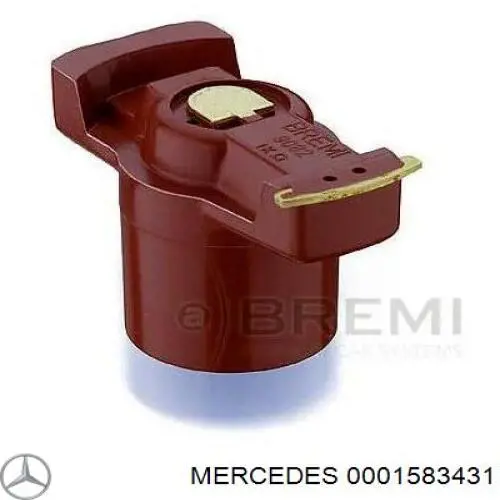 Rotor del distribuidor de encendido Mercedes 0001583431 precio, desde 3,14 EUR