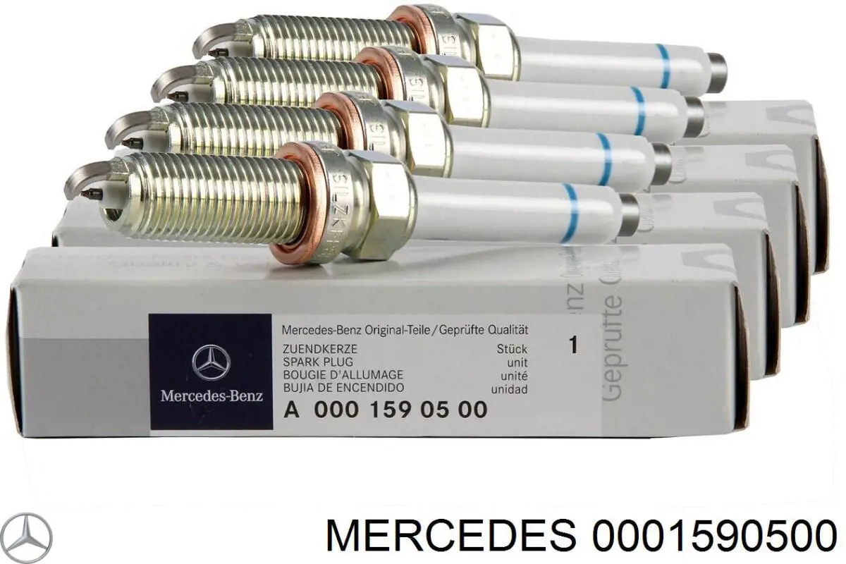Bujías Mercedes 0001590500 precio, desde 32,00 EUR