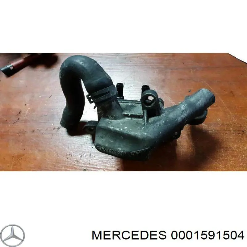 0001591504 Mercedes calentador electro refrigerante