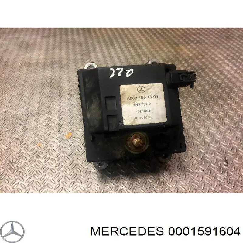 0001591604 Mercedes Calentador eléctrico de líquido refrigerante