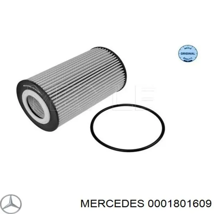 Filtro de aceite Mercedes 0001801609 precio, desde 7,48 EUR