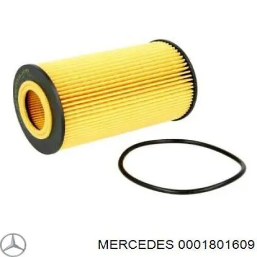 0001801609 Mercedes filtro de aceite