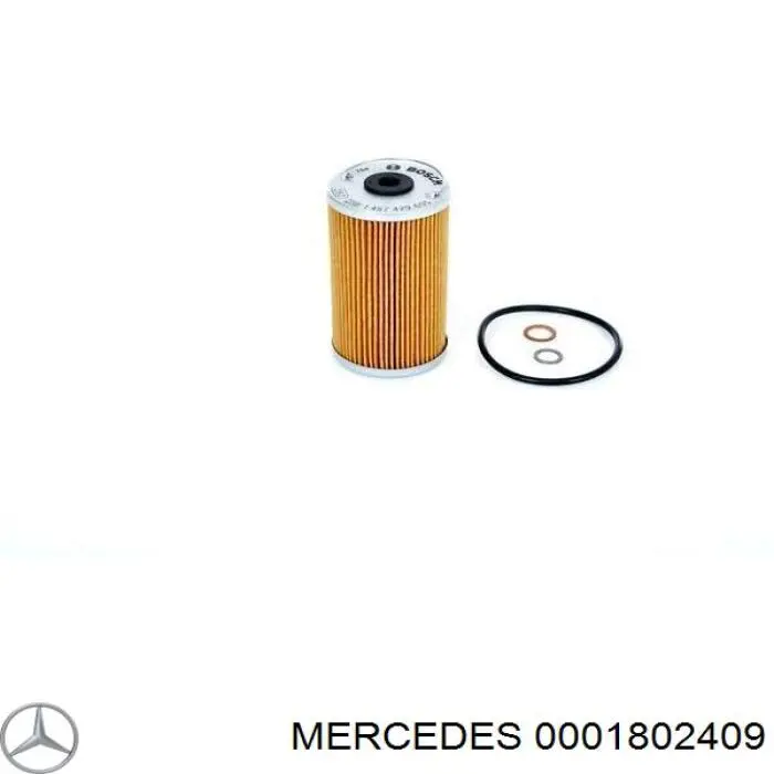0001802409 Mercedes filtro de aceite