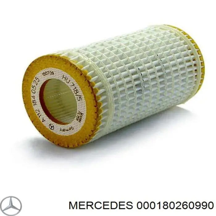 000180260990 Mercedes filtro de aceite