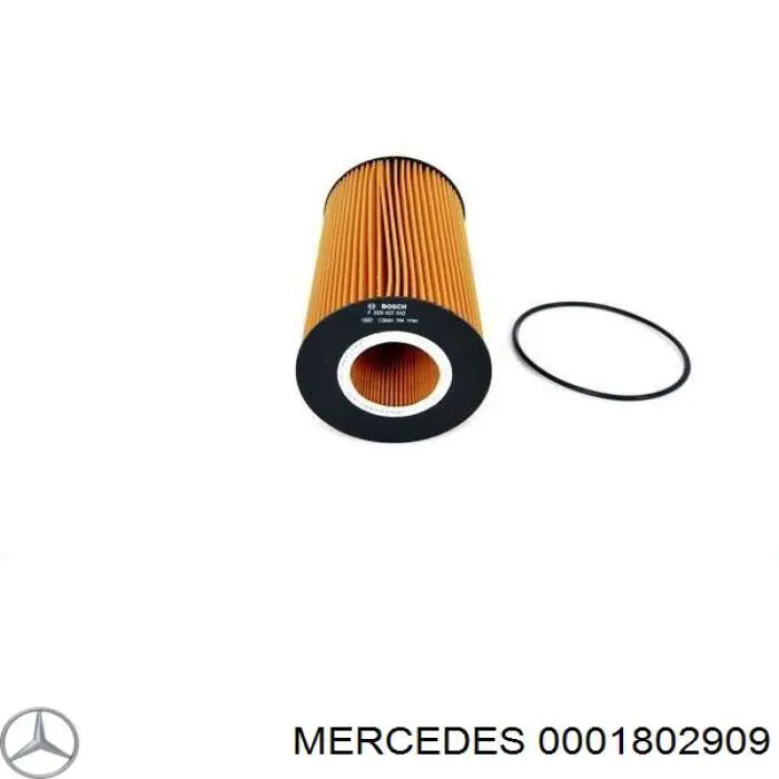 Filtro de aceite 0001802909 Mercedes