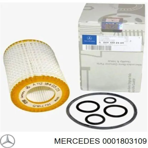 0001803109 Mercedes filtro de aceite