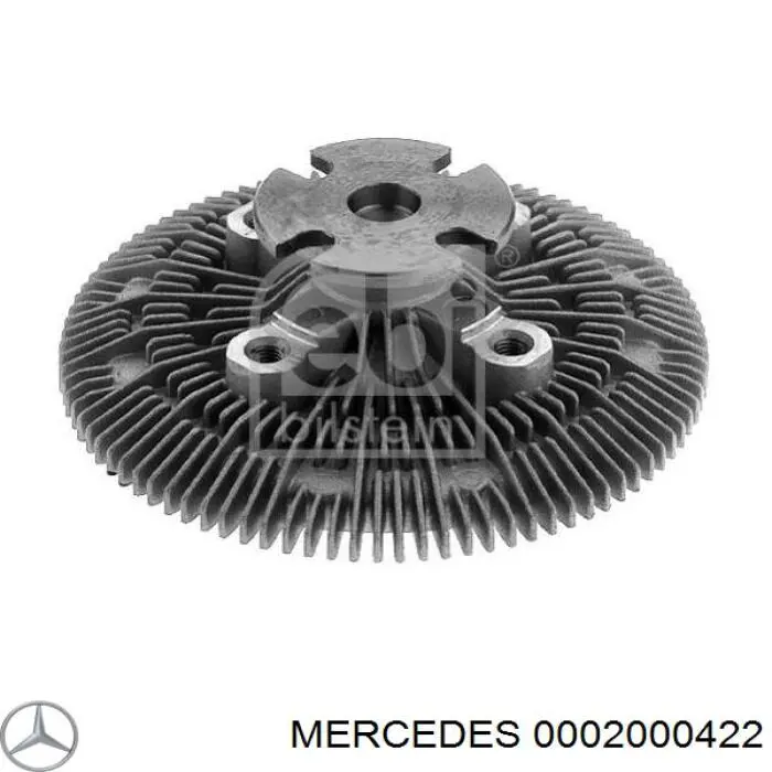 0002000422 Mercedes embrague, ventilador del radiador