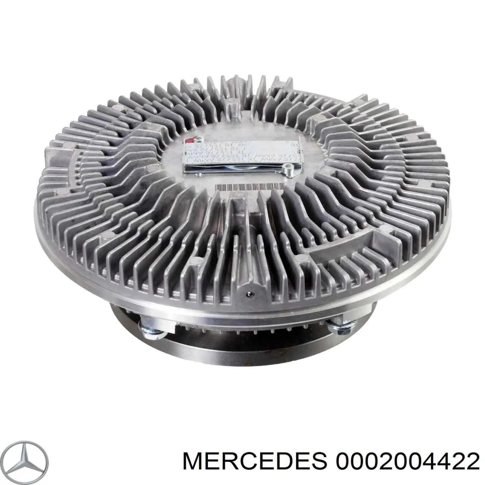 0002004422 Mercedes embrague, ventilador del radiador