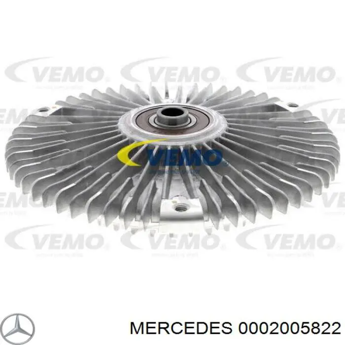 Embrague viscoso de ventilador 0002005822 Mercedes