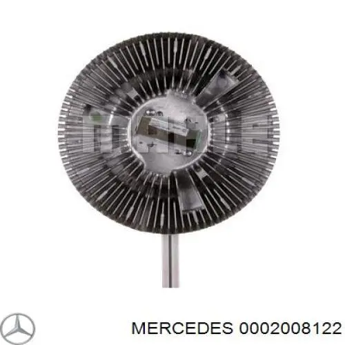 0002008122 Mercedes embrague, ventilador del radiador