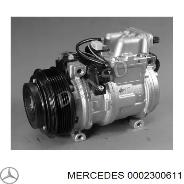 0002300611 Mercedes compresor de aire acondicionado