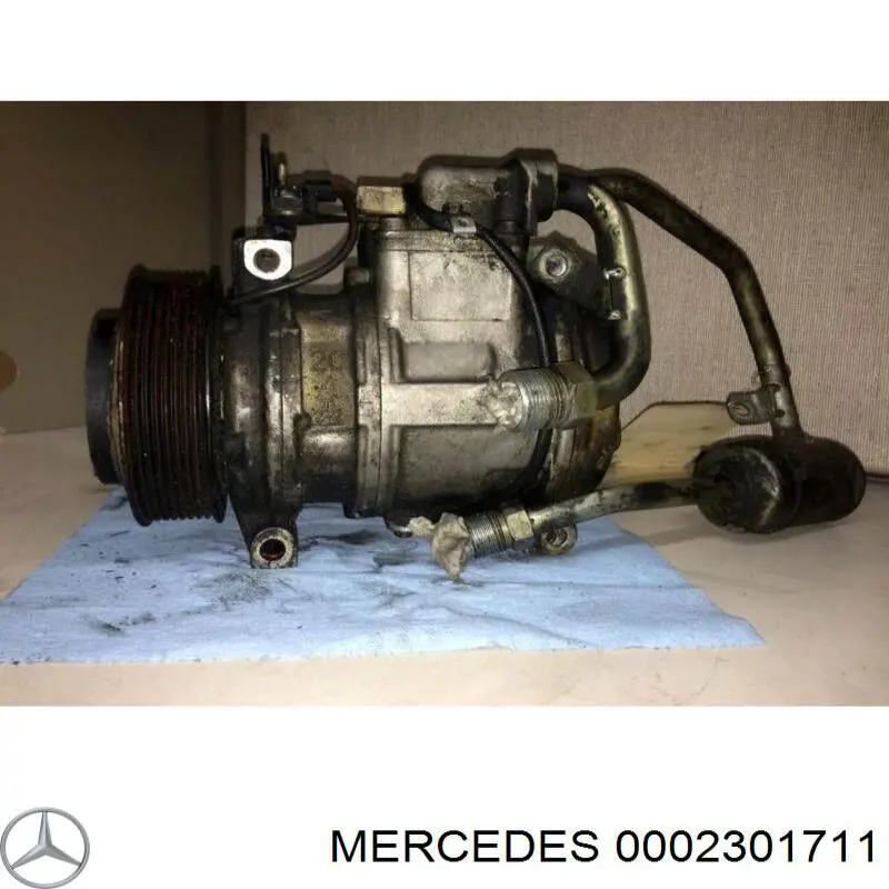 0002301711 Mercedes compresor de aire acondicionado