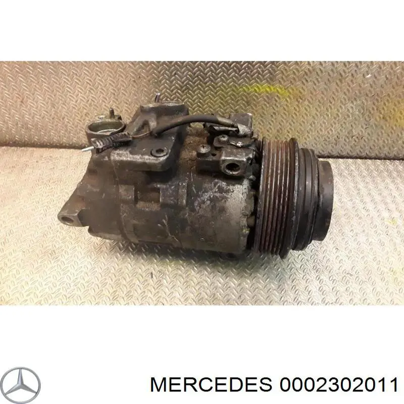 0002302011 Mercedes compresor de aire acondicionado