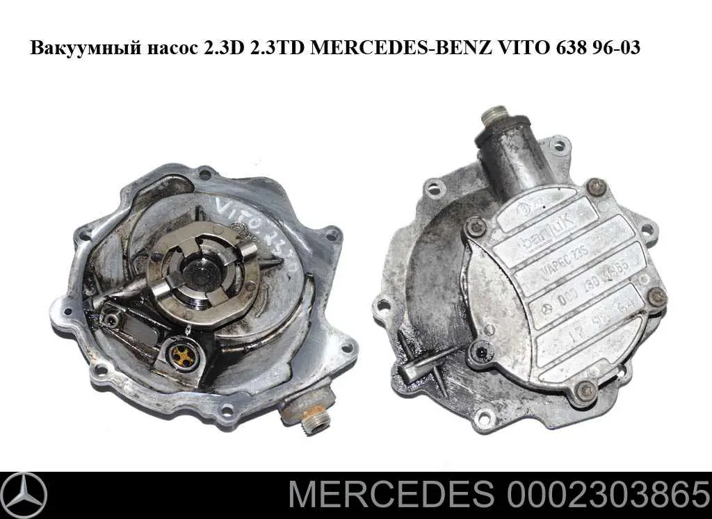 Comprar 0002303865 Mercedes Bomba de vacío