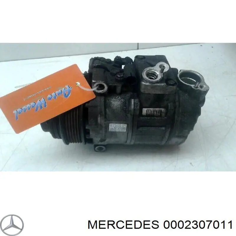 0002307011 Mercedes compresor de aire acondicionado