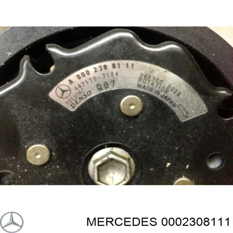0002308111 Mercedes compresor de aire acondicionado