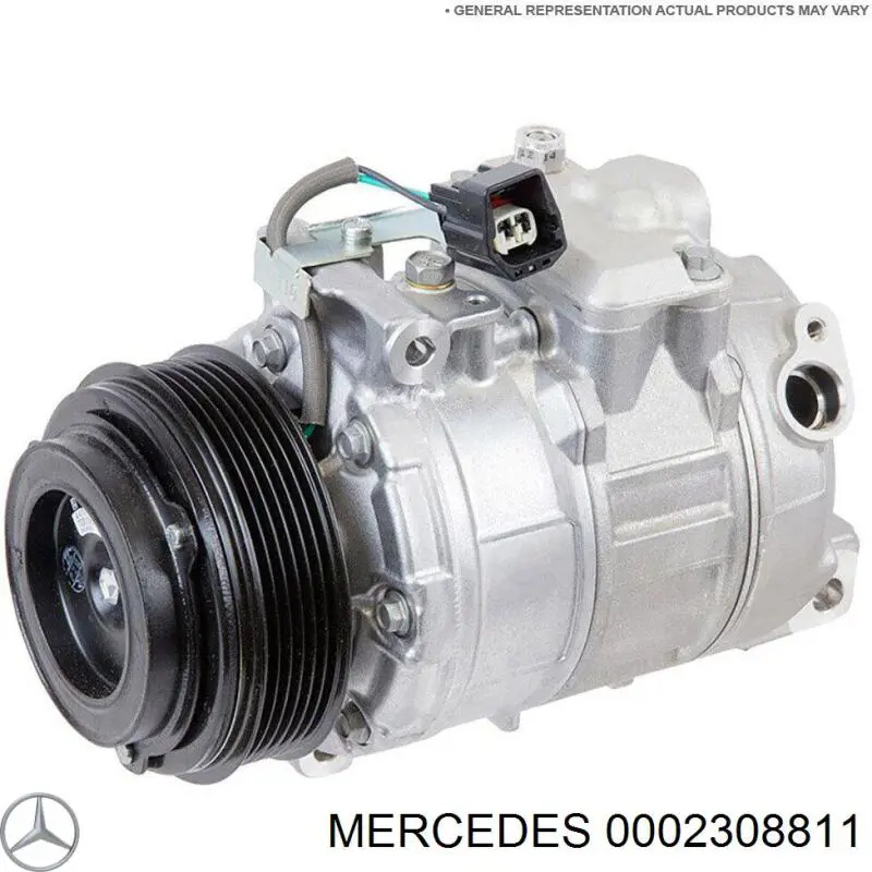 0002308811 Mercedes compresor de aire acondicionado