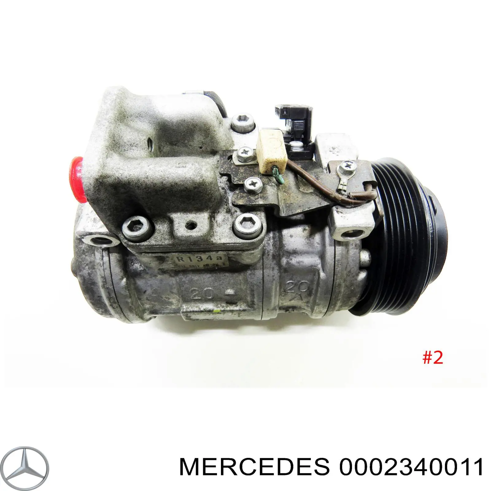 0002300311 Mercedes compresor de aire acondicionado
