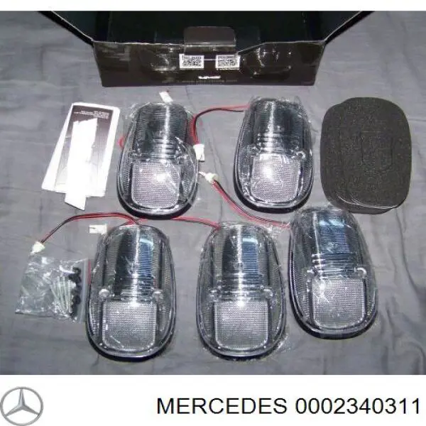 0002340311 Mercedes compresor de aire acondicionado