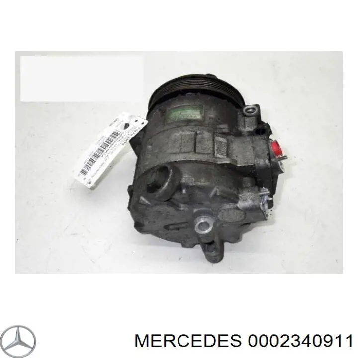 0002340911 Mercedes compresor de aire acondicionado