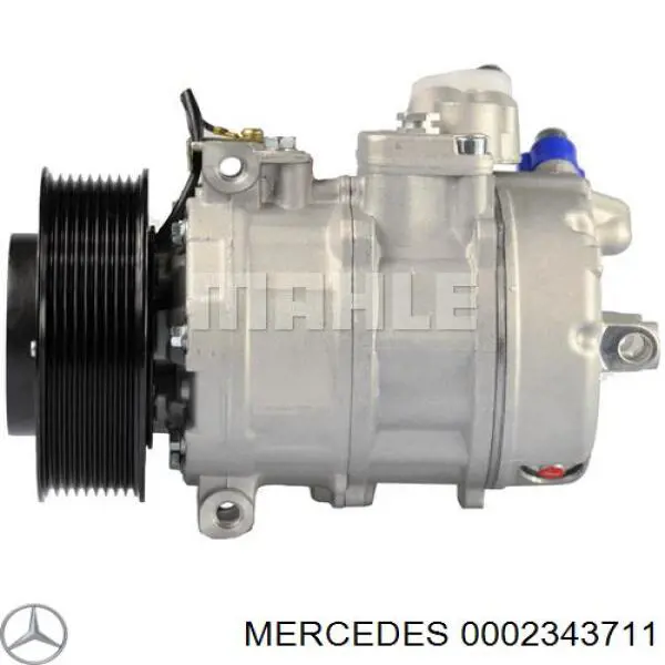 0002343711 Mercedes compresor de aire acondicionado