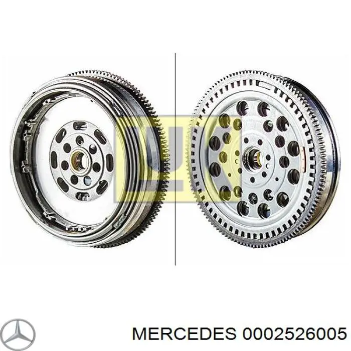 Disco de embrague Mercedes A0002522905 precio, desde 139,39 EUR
