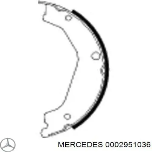  Mercedes A0002951036 precio, desde 7,96 EUR