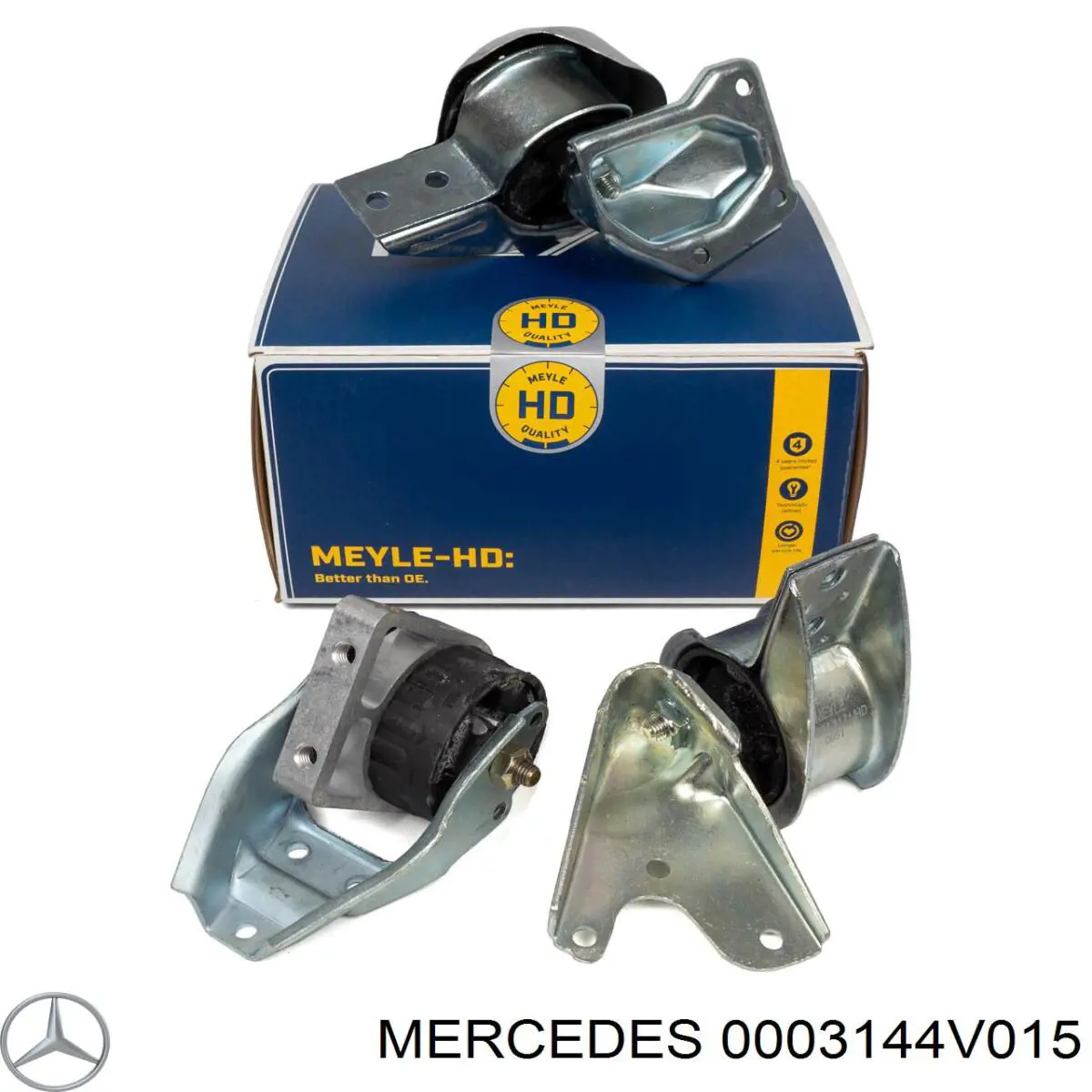 0003144V015 Mercedes soporte de motor derecho