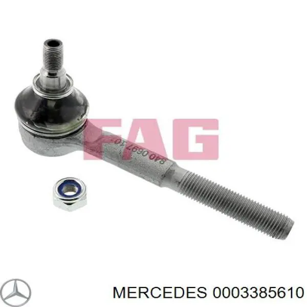 0003385610 Mercedes rótula barra de acoplamiento interior