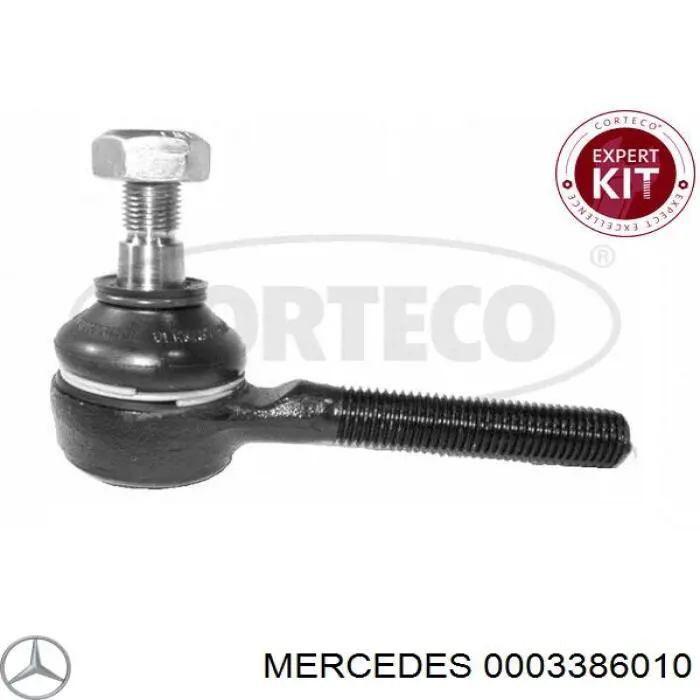 0003386010 Mercedes rótula barra de acoplamiento exterior