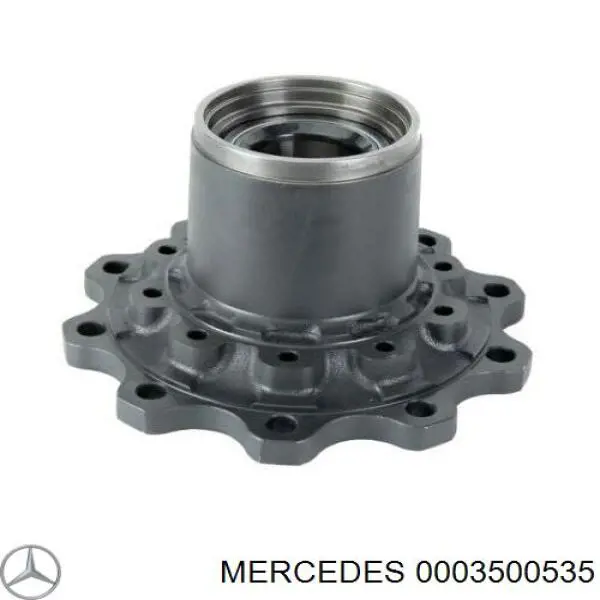 Buje de rueda delantero 0003500535 Mercedes