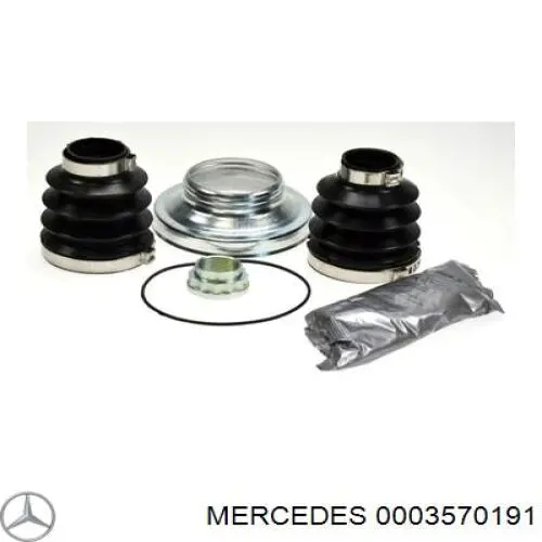 Fuelle interior de junta homocinética del semieje trasero Mercedes 0003570191 precio, desde 15,50 EUR