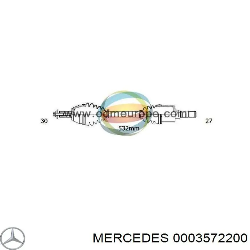 0003572200 Mercedes