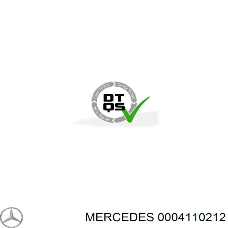 0004110212 Mercedes suspensión, árbol de transmisión