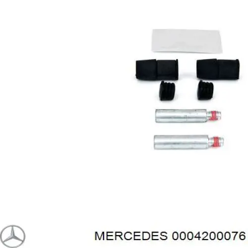 0004200076 Mercedes fuelle, guía de pinza de freno delantera