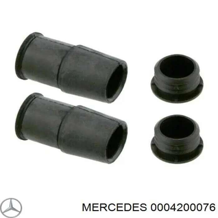 Fuelle de guía de pinza de freno delantero Mercedes 0004200076 precio, desde 6,38 EUR