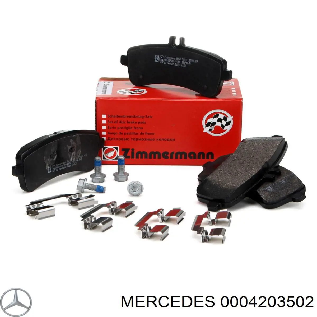 Comprar 0004203502 Mercedes Pastillas de freno traseras