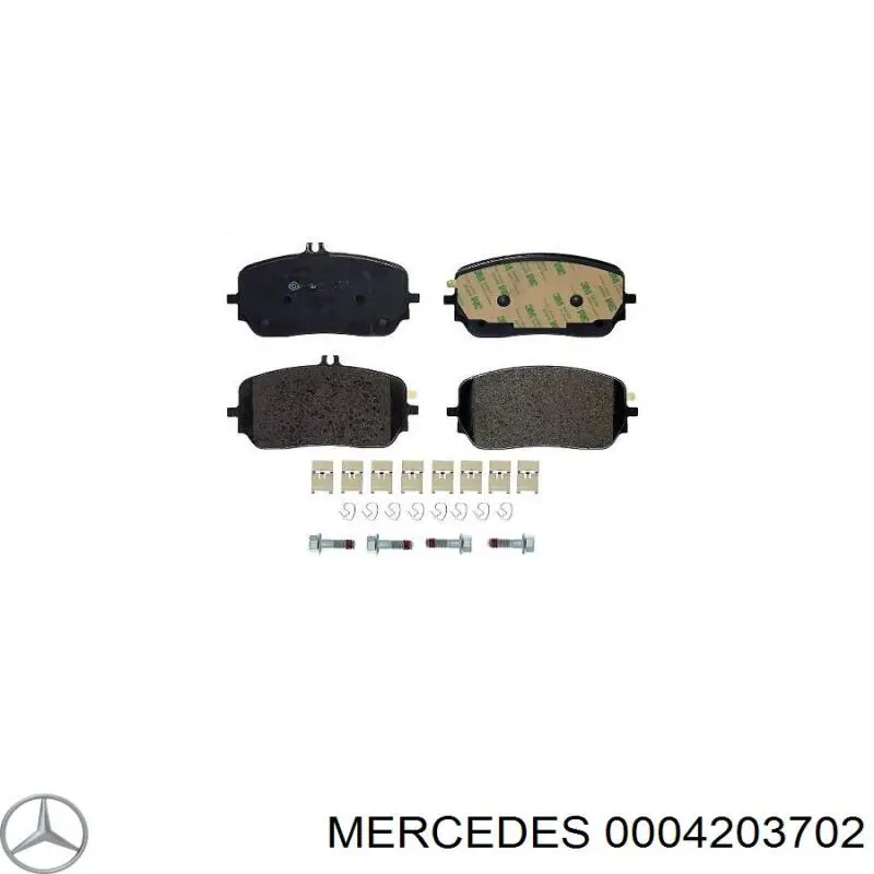 Pastillas de freno 0004203702 Mercedes