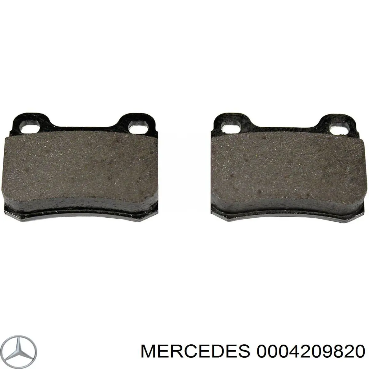 Comprar 0004209820 Mercedes Pastillas de freno traseras