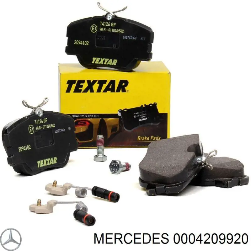 Comprar 0004209920 Mercedes Pastillas delanteras de freno