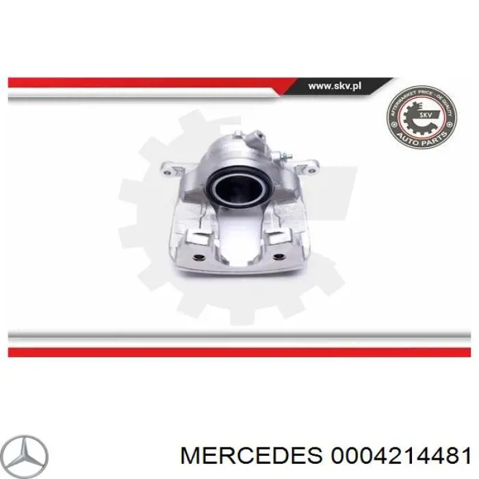 0004214481 Mercedes pinza de freno delantera derecha