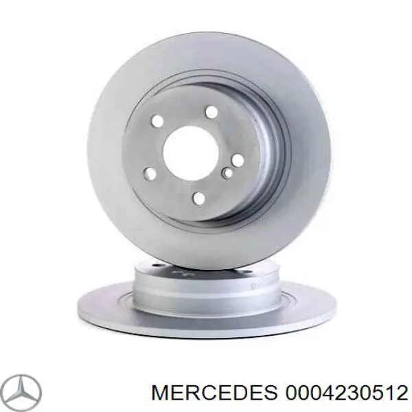Disco de freno trasero Mercedes A000423051269 precio, desde 76,96 EUR