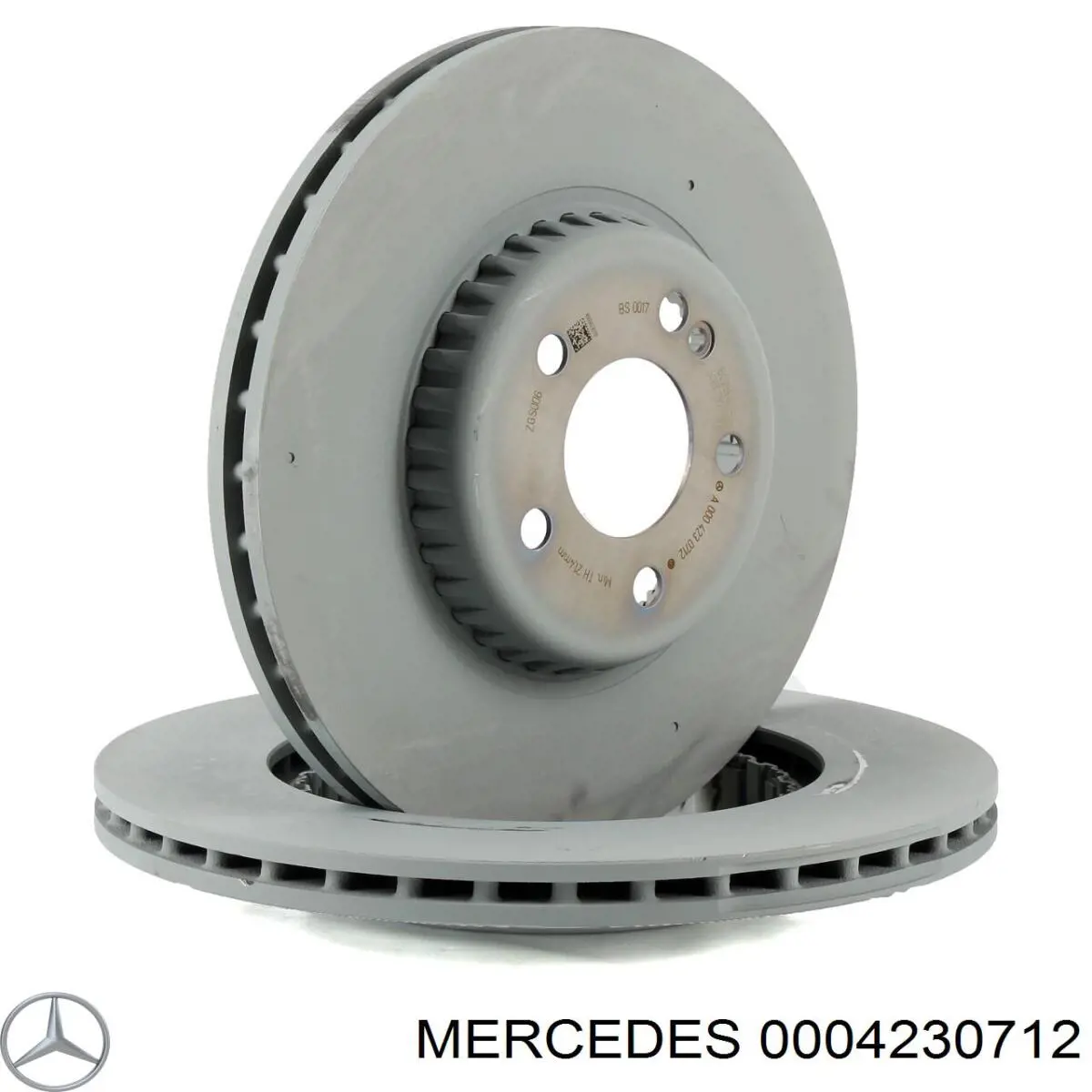 Comprar 0004230712 Mercedes Disco de freno trasero