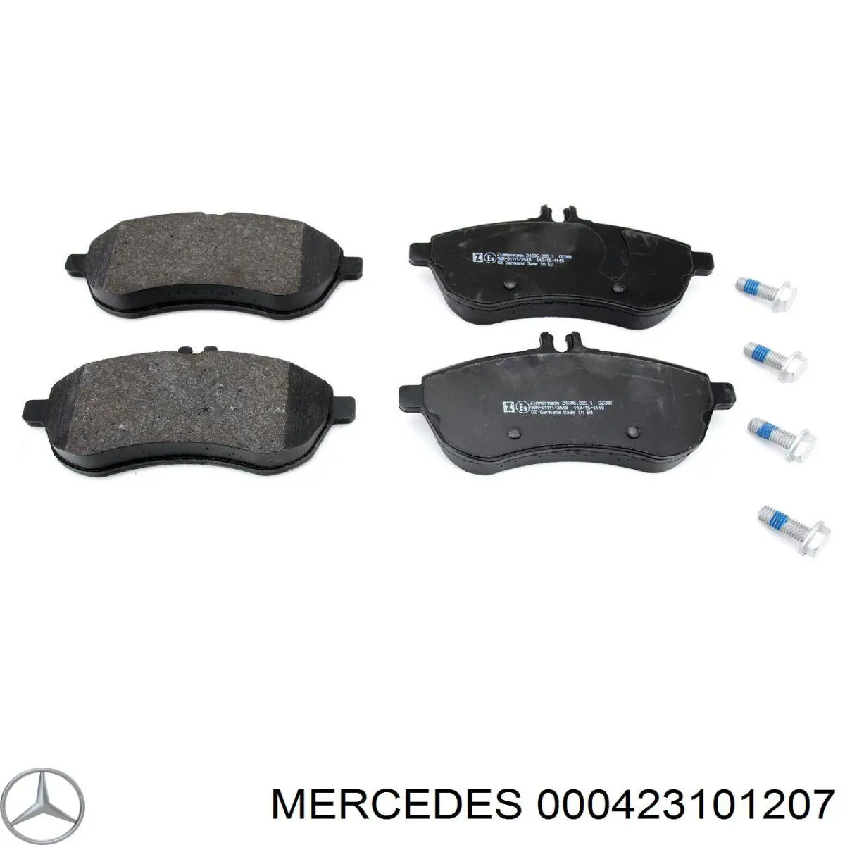 Comprar 000423101207 Mercedes Disco de freno trasero